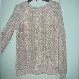 Multicolor Faded Glory Knit Sweater  // M/Medium 8-10